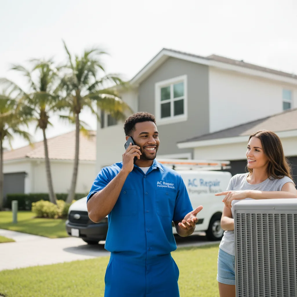 AC Repair Pompano Beach customer support in Gates